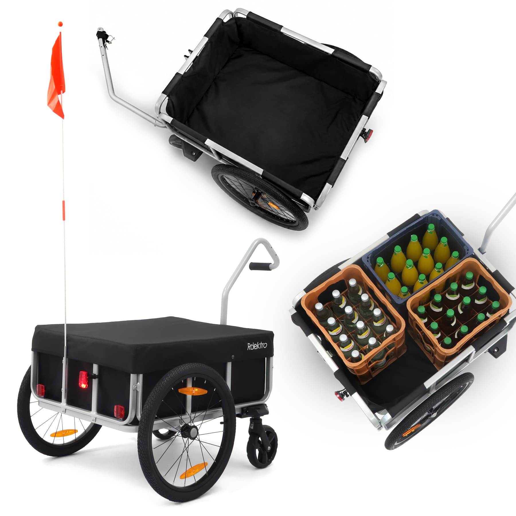 Rolektro | Premium Transport-Anhänger aus Aluminium