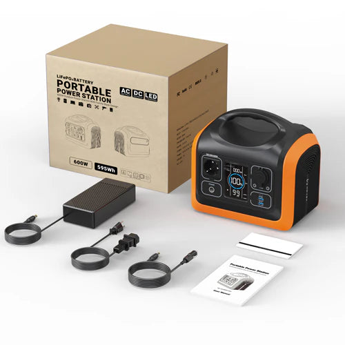 ZERO HERO POWER STATION S600 Basic - 595 Wh