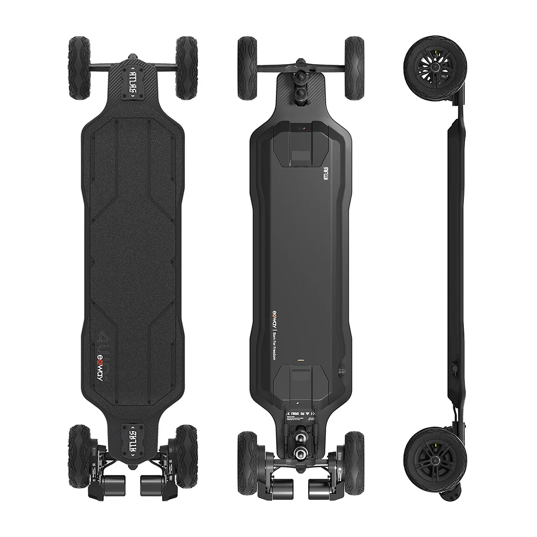 Earlskateboards 黒 s Exway Atlas Carbon