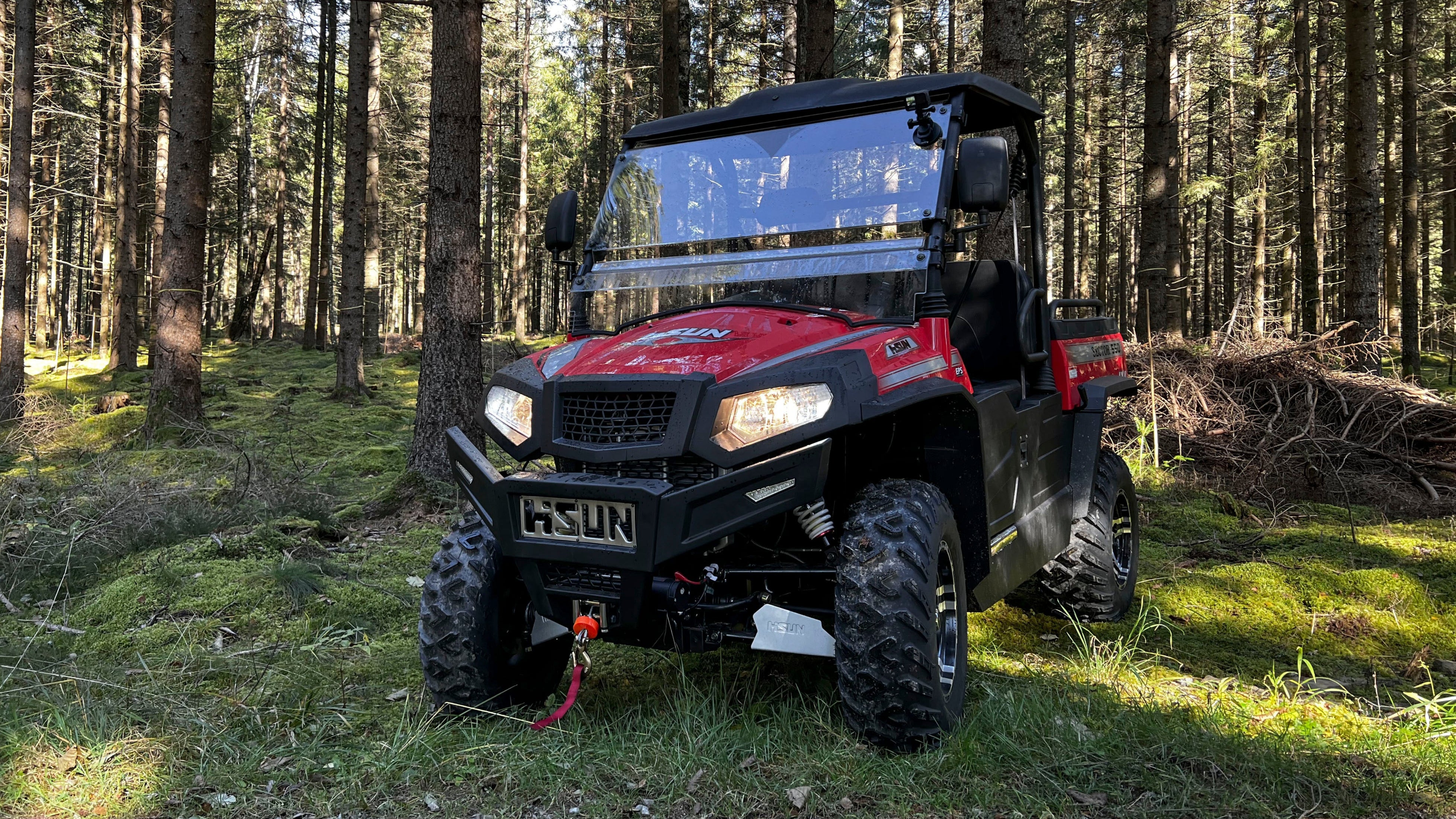 E-Revierfahrzeug Hisun Sector E1 Jagd Forst Elektro Zero Center Radolfzell