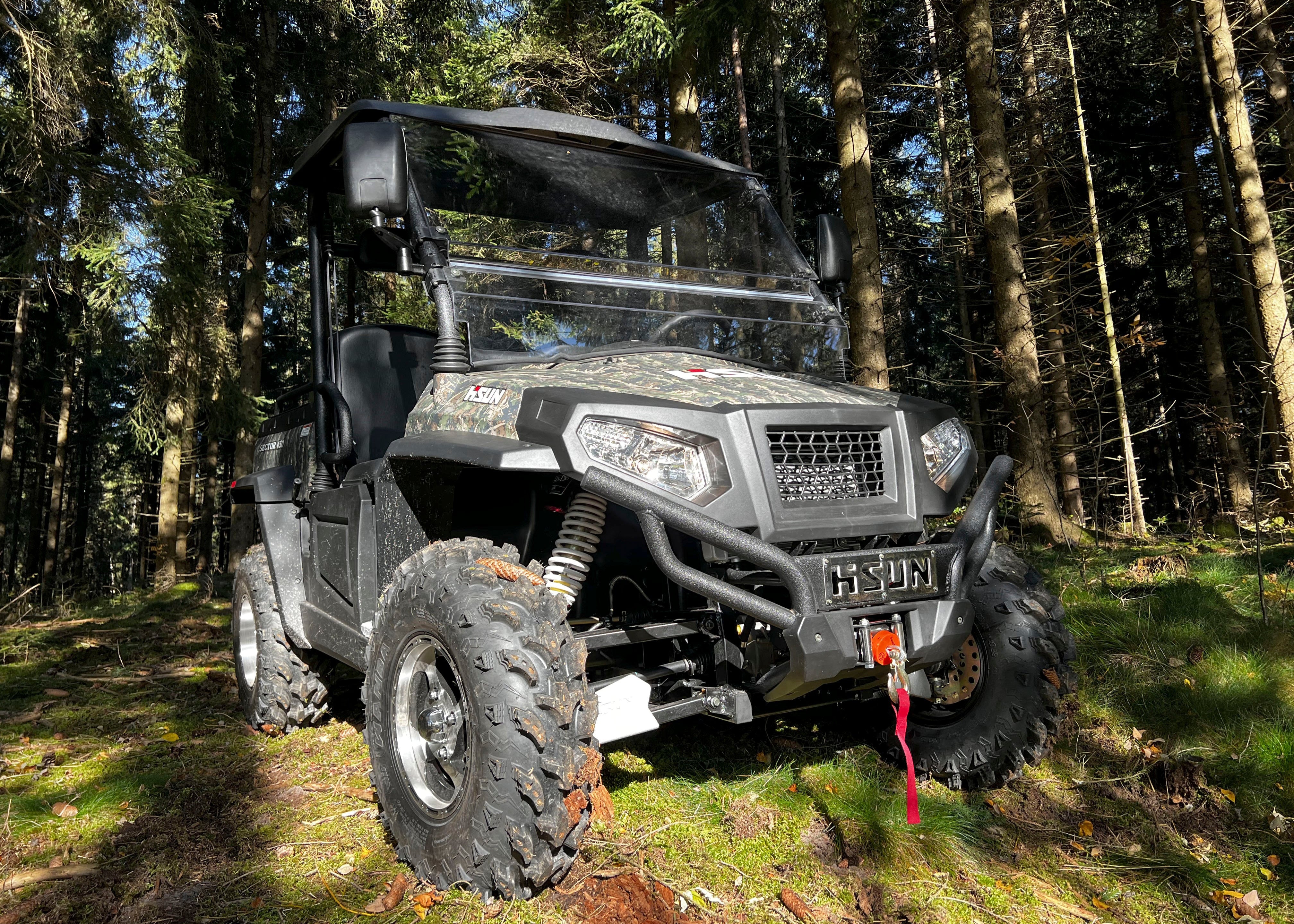 Hisun Sector HS5 Li Jagd Forst Elektrorevierfahrzeug E-Jagdfahrzeug Zero Center Radolfzell