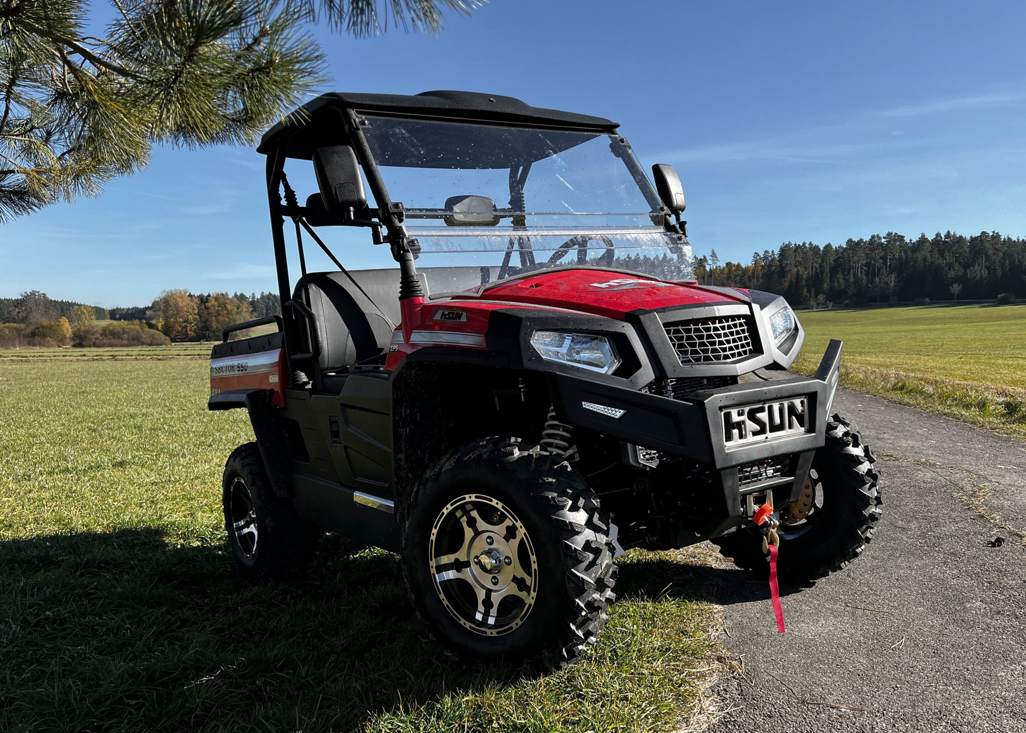 Hisun Sector HS5 Li Sector E1 Jagd Forst Elektrorevierfahrzeug E-Jagdfahrzeug E-Revierfahrzeuge Zero Center ATV UTV E-ATV E-UTV Radolfzell
