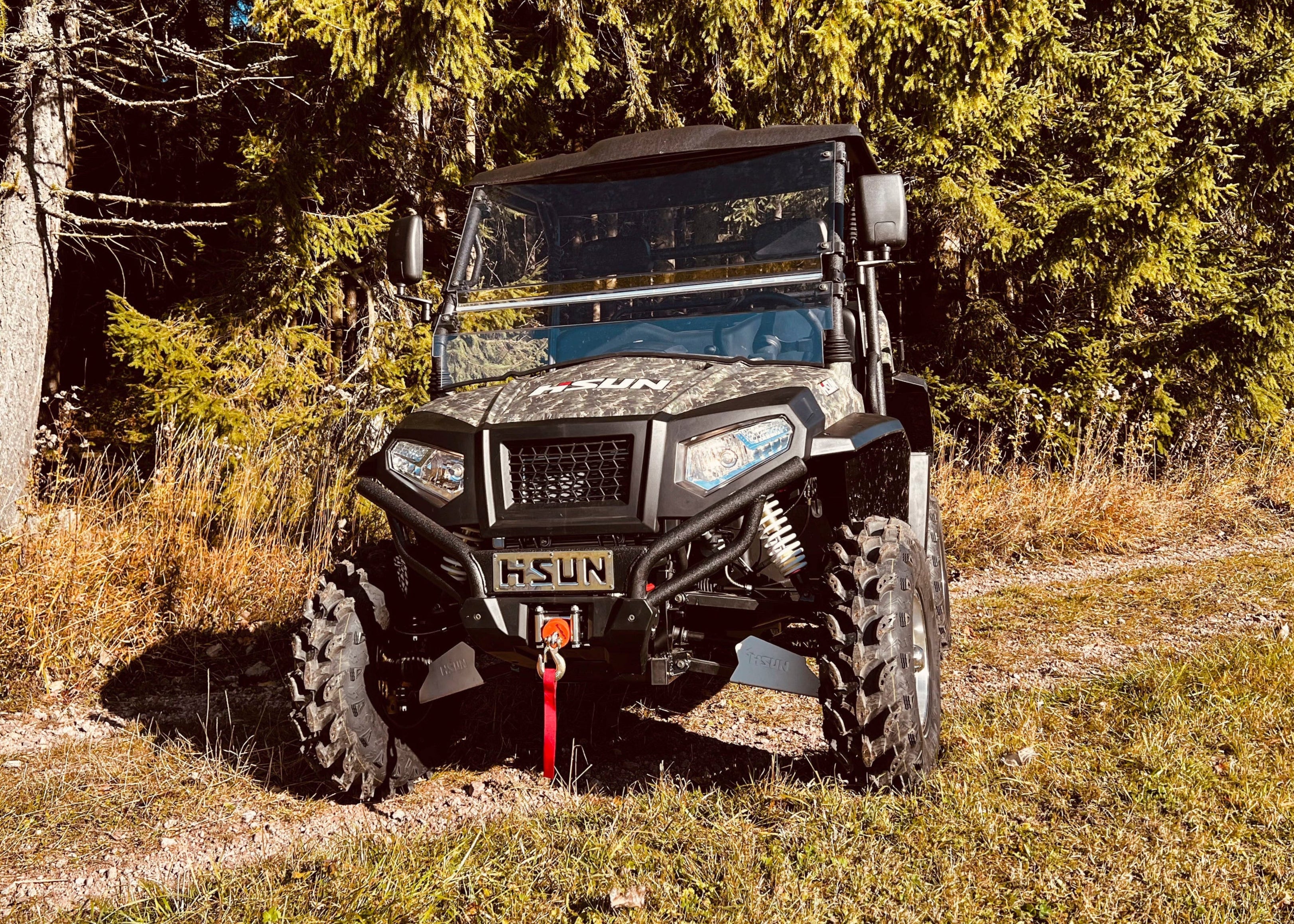 Hisun Sector HS5 Li Sector E1 Jagd Forst Elektrorevierfahrzeug E-Jagdfahrzeug E-Revierfahrzeuge Zero Center ATV UTV E-ATV E-UTV Radolfzell