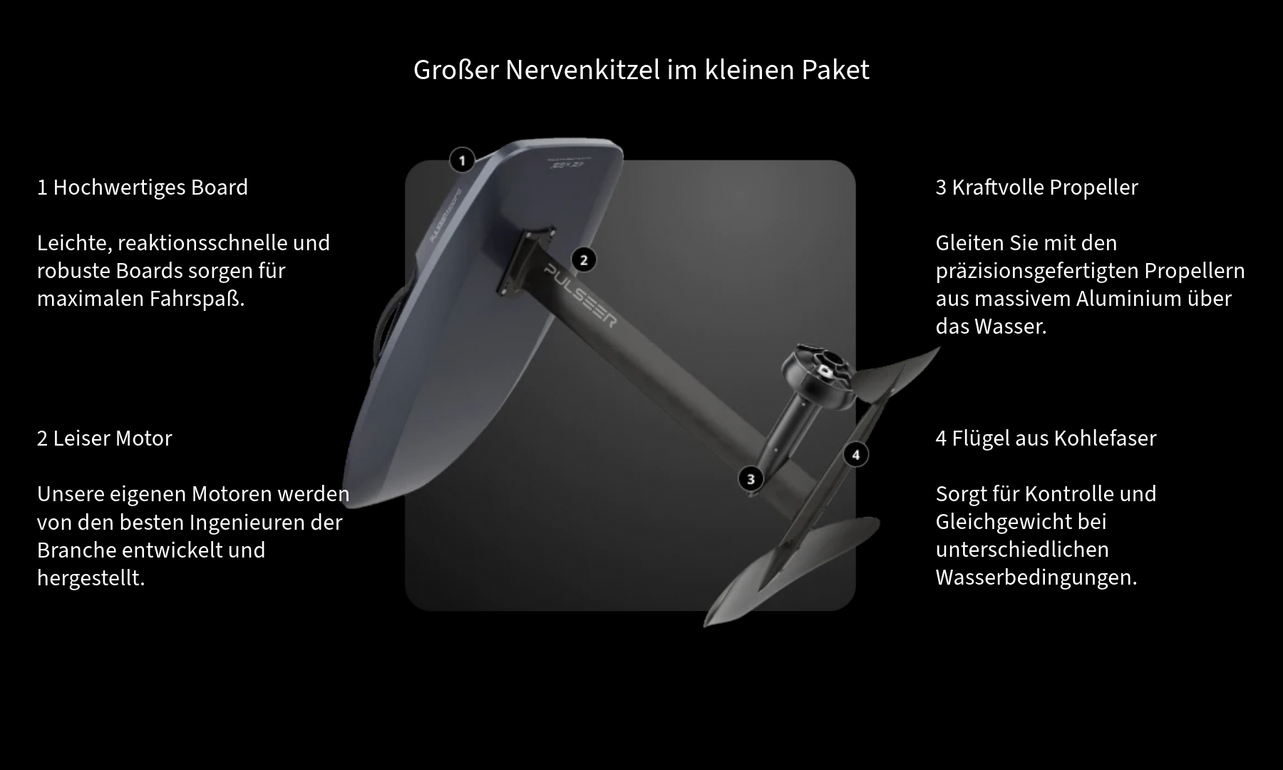 Pulseer E-Standard/S1 | eFoil
