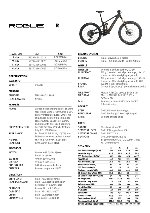 Velduro Rogue R - E-MTB | powered by DJI