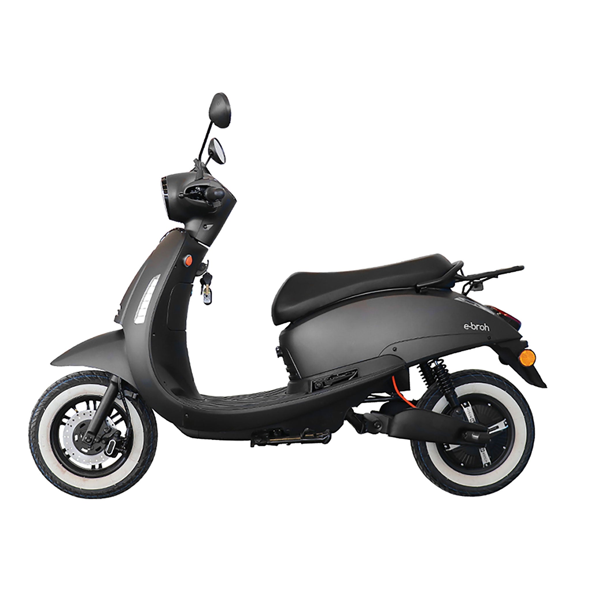 E-Broh Spum On Elektroroller Seitenansicht
