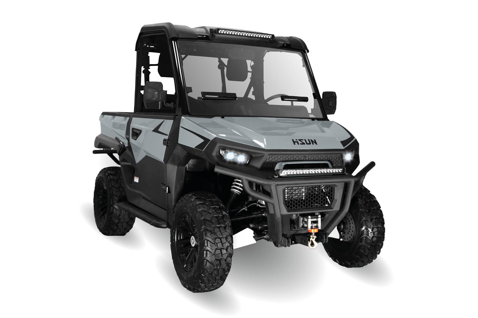 HiSUN Freelander EV Elektro-UTV mit Kabinenaufbau