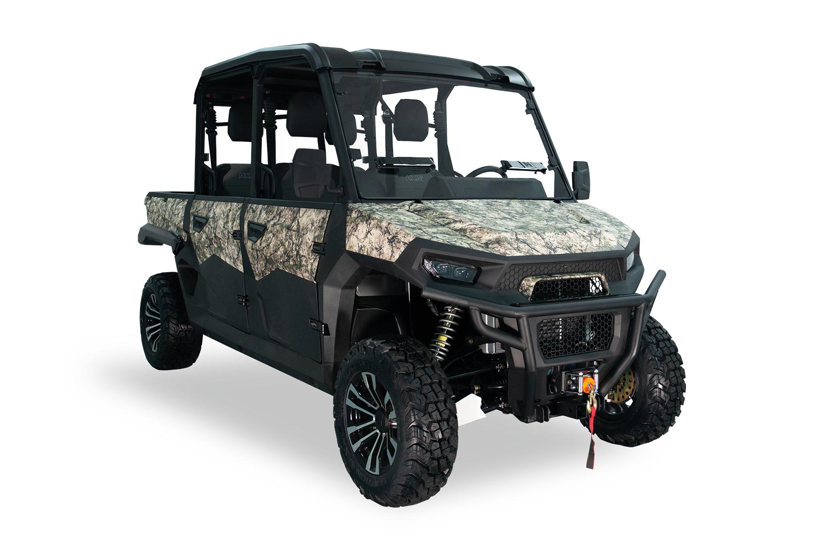 HiSUN Freelander EV Crew Elektro-UTV mit Kabinenaufbau