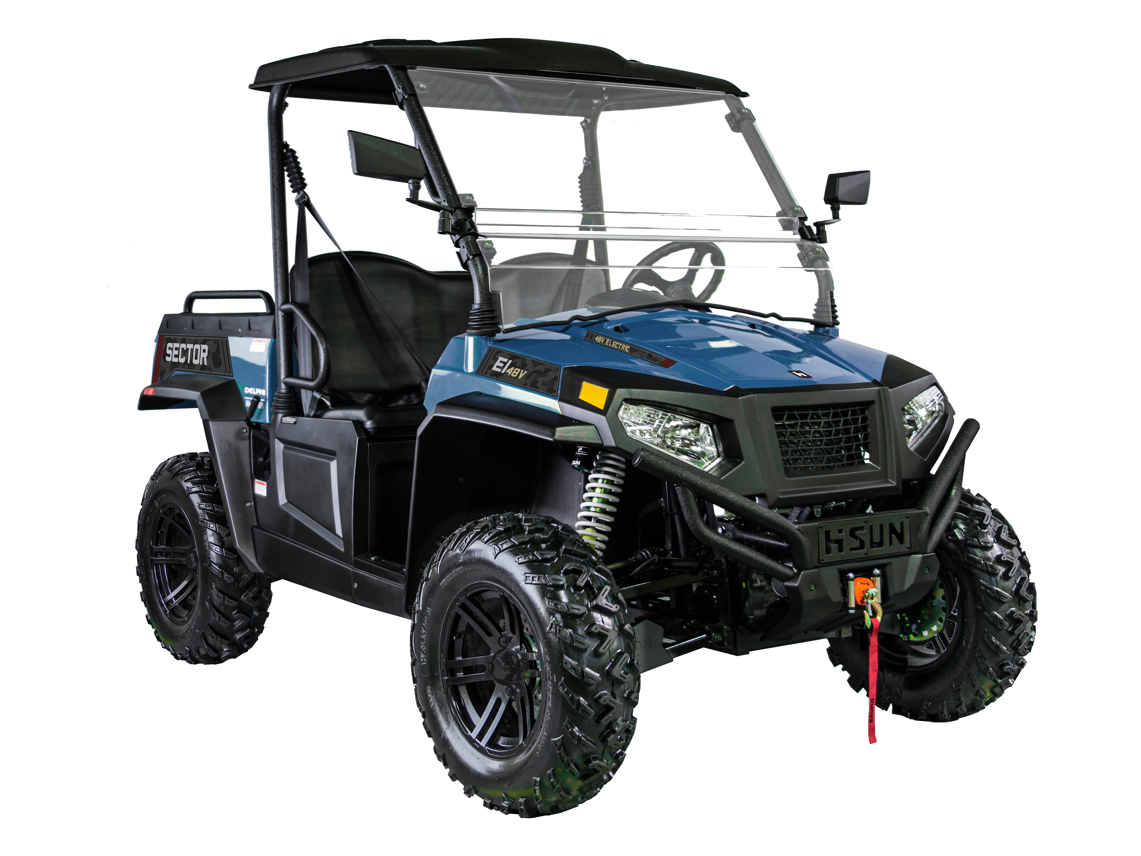 HiSUN Sector HS5 Li Elektro-UTV in Blau